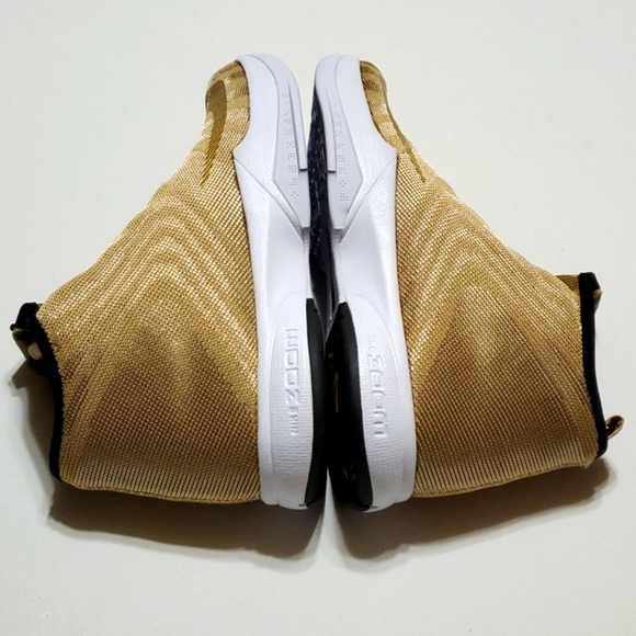 Nike Zoom Kobe icon Jacquard Metallic Gold Size 11 - Picture 10 of 16